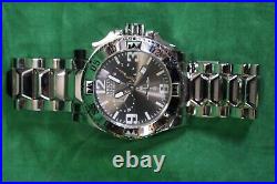 Invicta 5675 Men's Reserve Collection Chronograph Silver Tone Watch WithBox