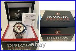 Invicta Master Calendar 50mm Excursion Gray/Red Swiss 5040. D Chrono Mens Watch
