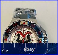Invicta Master Calendar 50mm Excursion Gray/Red Swiss 5040. D Chrono Mens Watch