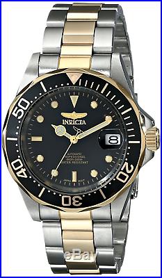 Invicta Men 8927 Pro Diver Collection Automatic Watch Gold Tone/Black