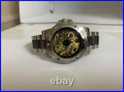 Invicta Men's 6622 II Collection Mechanical Skeleton Stainless Steel Watch