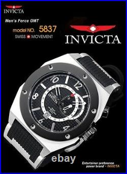 Invicta Men's Force Gmt 300 Ft Swiss Edition Collection Watch 5837