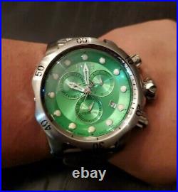 Invicta Men's Venom Reserve Collection 6105 Green Dial Subaqua Chronograph Watch