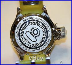 Invicta Mens Russian Diver 4339 Signature Collection Swiss Quartz Yellow Watch