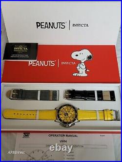 Invicta PEANUTS Character Collection WOODSTOCK Limited Ed 48mm Watch
