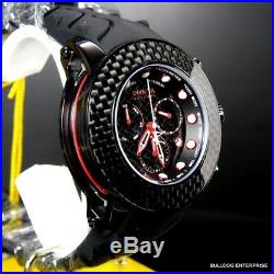 Invicta Reserve Carbon Fiber Collection Black Chrono 52mm Swiss Made Watch New