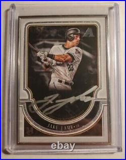 Jake Lamb 2018 Topps Museum Collection Silver Framed Autograph /15 On Card Auto