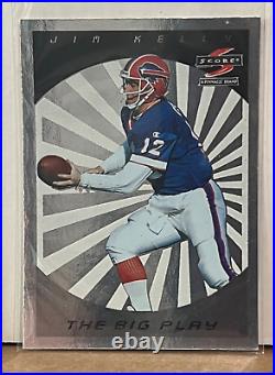 Jim Kelly 1997 Score Reserve Collection Silver Etched Starburst #327 SP 13630
