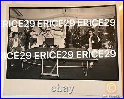 John McEnroe & Bill Wyman Playing Table-tennis Gelatin Silver Photo KEN REGAN