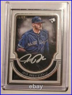 Josh Donaldson /15 Silver 2018 Topps Museum Collection Frame Autograph On Card