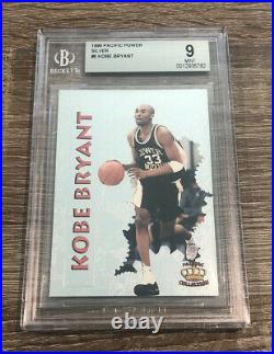 KOBE BRYANT 1996 Pacific Collection POWER SILVER ROOKIE RC PP-6 BGS 9 MINT POP 5