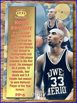 Kobe Bryant 1996 Pacific Power Silver & Gold #PP-6 Rookie RC Ultra Rare SSP