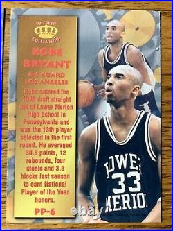 Kobe Bryant 1996 Pacific Power Silver & Gold #PP-6 Rookie RC Ultra Rare SSP
