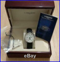 LONGINES L2.673.4 Master Collection Chronograph Triple calendar moon phase