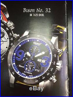 Limited Edition Tachymeter Ingersoll Bison Collection #32 IN1620BKBL