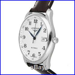 Longines Master Collection Auto 42mm Steel Mens Strap Watch Date L2.893.4.78.3