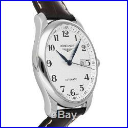 Longines Master Collection Auto 42mm Steel Mens Strap Watch Date L2.893.4.78.3