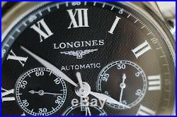 Longines Master Collection Chronograph automatic date L2.693.4 with wooden case