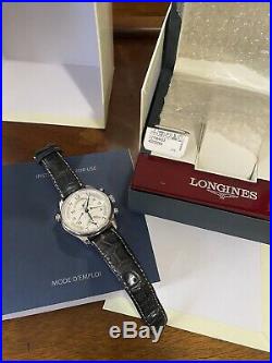 Longines Master Collection Retrograde 44mm L2.717.4 Automatic Mens Watch
