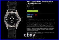 MWC Classic LTD Edition XL (1.81 / 46mm) Automatic Military Pilots Watch