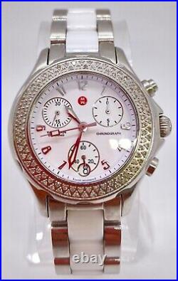 Michele Tahitian Collection Diamond Chronograph Watch Ref MWW12A000001