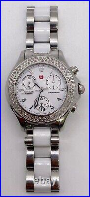Michele Tahitian Collection Diamond Chronograph Watch Ref MWW12A000001
