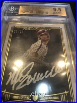 Mike Schmidt 2015 Topps Museum Collection Frame Silver Auto 10/15 HOF Phillies
