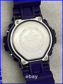 Mint Casio G-Shock Dw-6900cc-6 Purple 1289 Mod Super Collectible And Rare