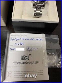 Montblanc Sport 102360 Steel Collection 41.5mm Automatic Wristwatch with Box