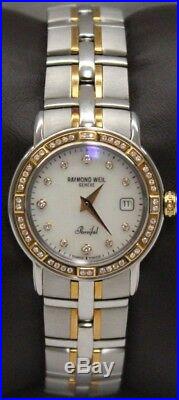 NEW Raymond Weil Women's Parsifal Collection Watch 9440-STS-97081