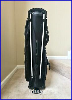 NIKE XTREME SPORT II 8-Way Divider Golf Bag BLK & SILVER withPennzoil NEW w TAGS