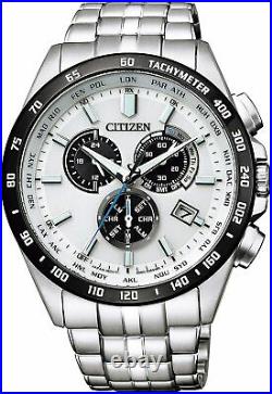 New! CITIZEN COLLECTION Eco-drive Radio Clock CB5874-90A Mens Watch from Japan