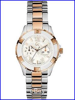 New Guess Collection Gc Lady Watch Ss Rose Gold X75003l1s Sport Class Xl-s Glam