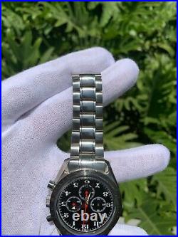OMEGA Speedmaster 42mm Olympic Collection Black Dial Chronograph SS Mens Watch