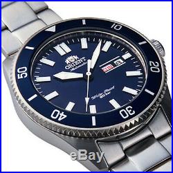 ORIENT MAKO Automatic Divers Ray 3 Blue Collection RA-AA0009L Mens Watch