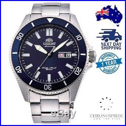 ORIENT MAKO RA-AA0009L Automatic Divers Ray 3 Blue Collection Mens Watch