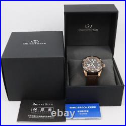 Orient Star Sports Collection Semi Skeleton RK-AT0103Y Stainless Men's Watch