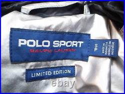 POLO SPORT OG SILVER JACKET Reprint Polo Sports Collection Metallic