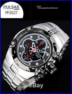 PULSAR by SEIKO COLLECTION CHRONOGRAPH TACHYMETER WATCH PF3527