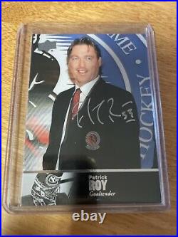 Patrick Roy Ultimate Collection Silver Auto SSP