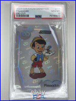 Pinocchio Die-Cut PSA GEM MINT 10 Kakawow 2023