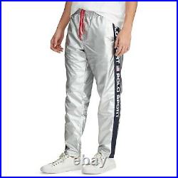 Polo Ralph Lauren Sport LIMITED EDITION Metallic Silver Collection Pants Sz XL
