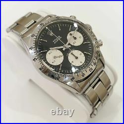 Pre-Owned Rare Collectible Paul Newman Rolex Daytona Steel Black Dial 6262 1970