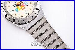 Q Timex X Coca-Cola Unity Collection 38mm Stainless Steel Watch TW2V25800