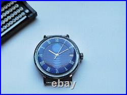 Rare Collectible USSR WATCH VOSTOK EARLY NEPTUNE BLUE DIAL 2414A SERVICED