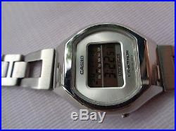Rare Collectible Vtg Casio Casiotron Trn-100 Liquid Crystal Digital Quartz Watch