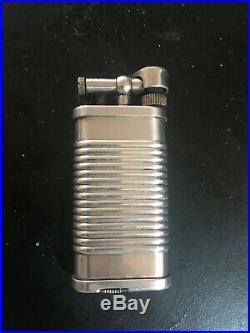 Rare Dunhill Unique Silver Sports Lighter