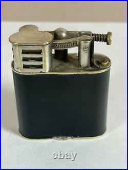 Rare Dunhill unique sports lighter 1930's Silver plated & Japanese Lacquer