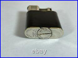 Rare Dunhill unique sports lighter 1930's Silver plated & Japanese Lacquer