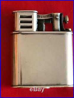 Rare silver platted Dunhill sport petrol lighter